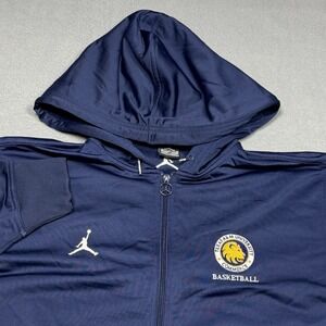 Nike Air Jordan Texas A&M Commerce Lions Full Zip Hoodie Jacket Mens XL Aggies